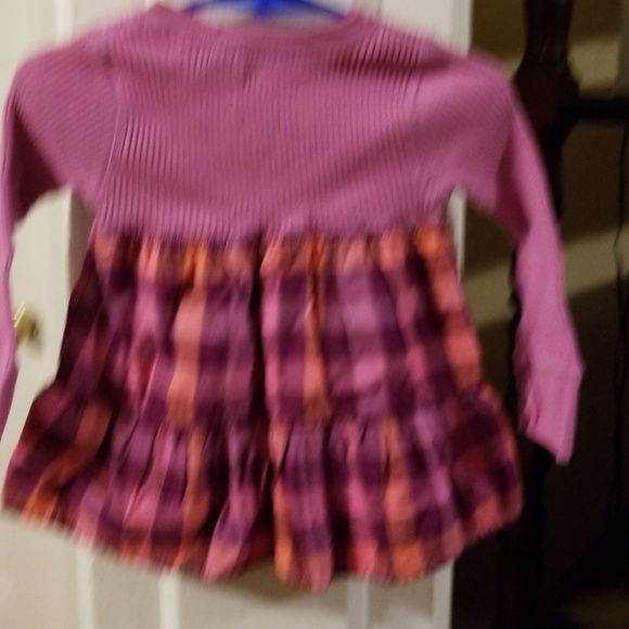 Girls Size 18M Pink & Plaid Shirt - Picture 5 of 5